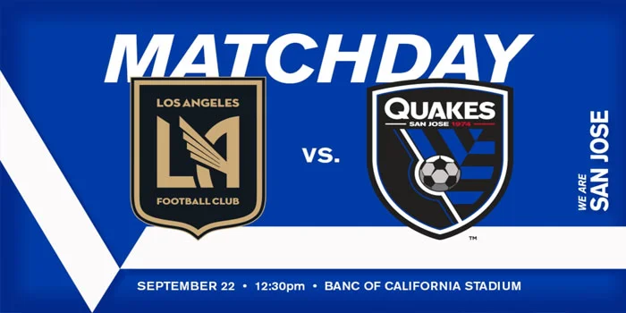 Los Angeles FC Vs San Jose Earthquakes