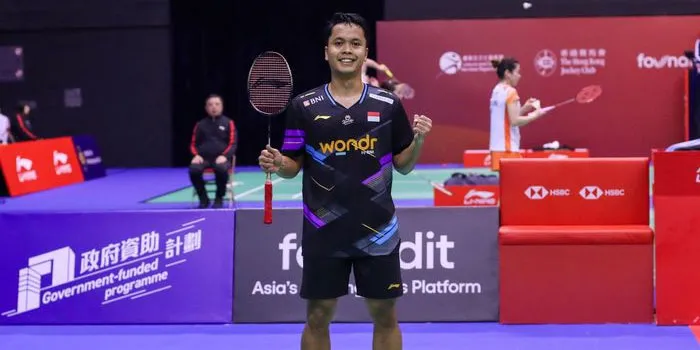 Hasil Hong Kong Open 2024 Anthony Ginting Melangkah ke Semifinal Lewat Rubber Game