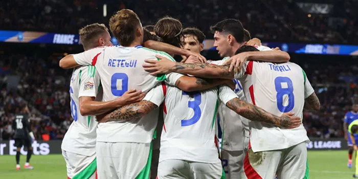 Italia Berhasil Bungkam Prancis Dengan Skor Telak 3-1