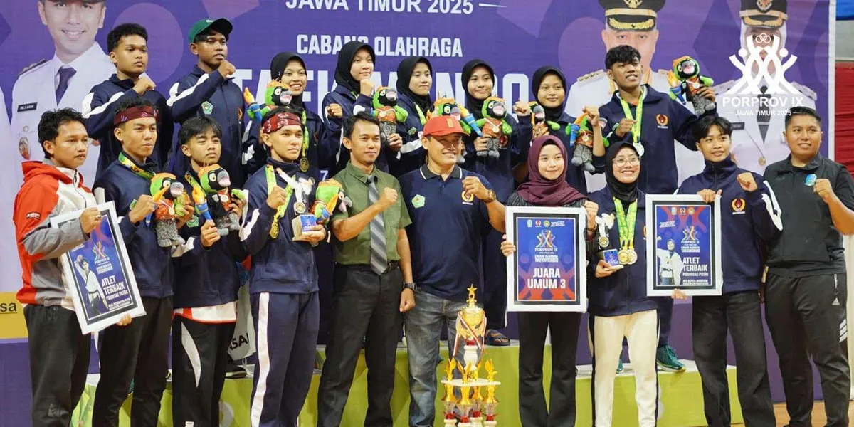 Taekwondo Pamekasan Raih 4 Emas di Porprov Jawa Timur 2025